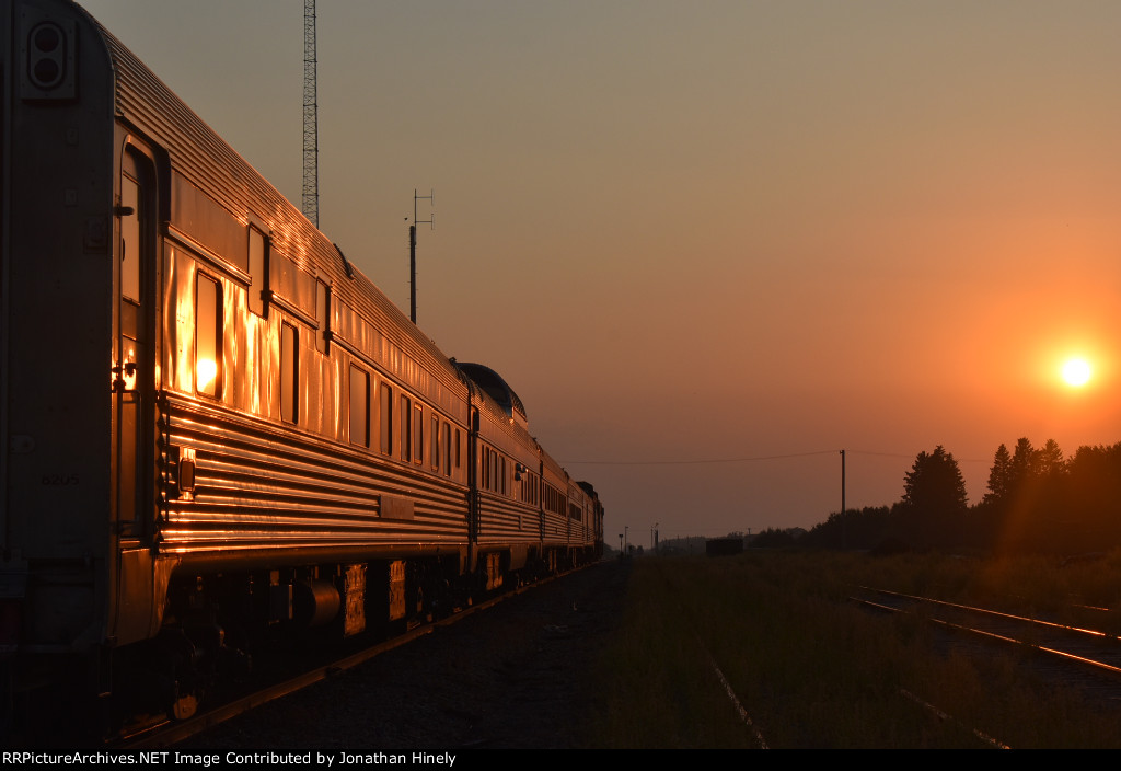 Sunset on a Budd